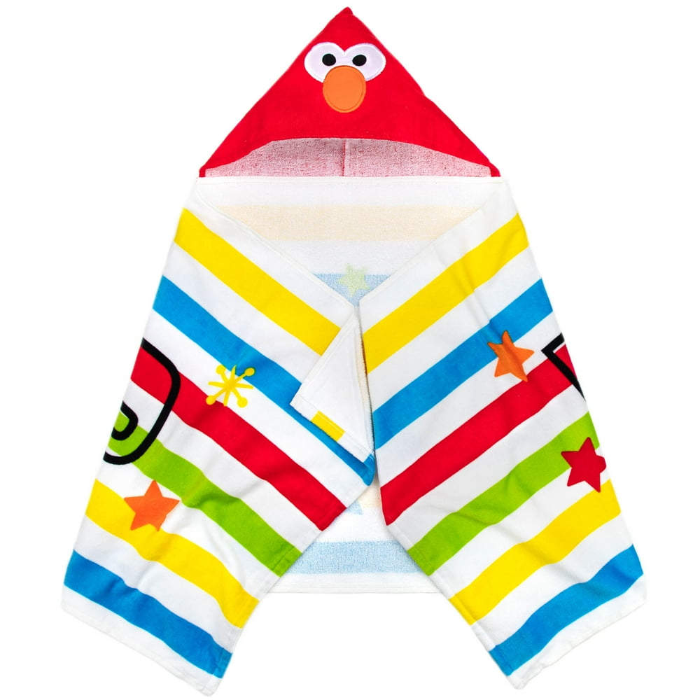 Boys Bath Towels Cotton Terry Pool and Beach Hooded Towel Wrap