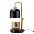 thumbnail image 2 of Better Homes & Gardens Adjustable Height Metal Shade Candle Warmer Lamp with GU 10 Bulb, Black, 2 of 5