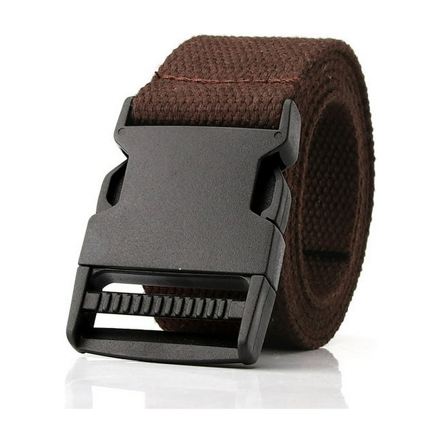 Cinturones de lona tejidos para hombres Cinturón de camiseta Cinturón deportivo unisex Cinturones de lona casuales para hombres