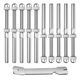 thumbnail image 1 of Stainless Steel Wire Rope Connector Assembly Cover Type Nut, 1 of 5