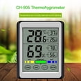 thumbnail image 3 of Pgyong Electronics Clearance Electronic Digital Display Temperatures and Humidity Meter New High Precision Home Indoor Luminous Thermometers,Resistance Thermometers, 3 of 6