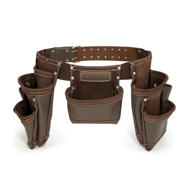 Estwing 94744 7-Pocket Leather Tool Pouch Apron