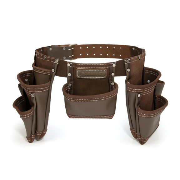 Estwing 94744 7-Pocket Leather Tool Pouch Apron