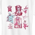 thumbnail image 3 of The Nightmare Before Christmas - Character Grid - Women's Short Sleeve Graphic T-Shirt, 3 of 5