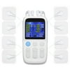 OWSOO TENS & Pain 20 Modes 4 Channels Body Massager Electric Massage Kit with 4 Electrode Pads for Pain Muscle Strength