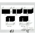 thumbnail image 5 of LAMIRO Bunk Bed Curtain Dormitory Bottom Bunk Blackout Bed Curtains Stylish Mosquito Protection Nets Canopy Bed Tent Dustproof Curtains, 5 of 7