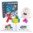 thumbnail image 5 of Puzzle 3D Soma Cube de madera con 100 tarjetas de desafío para niños, 5 of 5