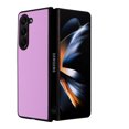 thumbnail image 6 of Case for Samsung Galaxy Z Fold 6, PU Vegan Leather Back & Hard PC Bumper Wireless Charging Shockpoof Protective Slim Anti-Scratch Phone Case for Samsung Galaxy Z Fold 6 - Purple, 6 of 8