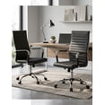 thumbnail image 1 of Set de 2 Sillas Ejecutivas de Oficina Ergonómicas con Ruedas y Descansabrazos Ajustables | Sillas Giratorias para Escritorio, 1 of 8