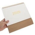 thumbnail image 4 of Miangastore Calendrier de Bureau 2025, Calendrier de Bureau à Clapet avec Design Autoportant pour le Nouvel An, Planification Mensuelle, Calendrier de Table Relié Filaire pour Bureau et Maison, 4 of 9