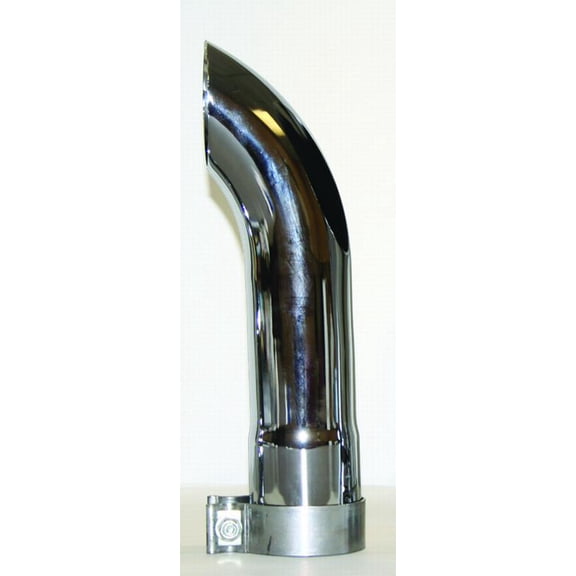 AP Products CTD-4000 US Gear Chrome Exhaust Turndown - 4" x 12"
