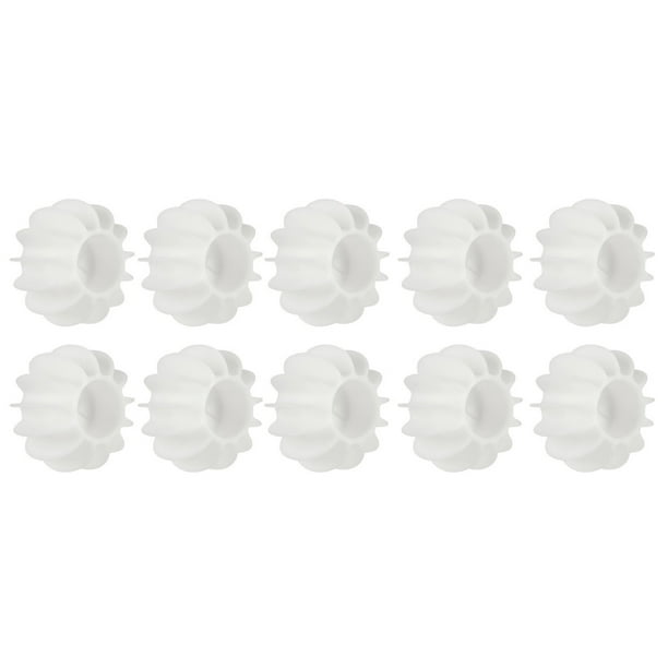 10PCS reutilizables de lavandería de lavandería para la lavadora de silicona vapor secadora lavadora de lavado