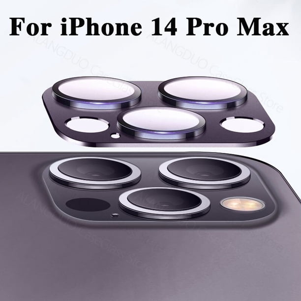 Protector de lente de cámara de cubierta completa para iPhone 13 14 Pro Max 12 Mini vidrio templado para iPhone 11 Pro Max Protector de cámara de Metal Tan Jianjun unisex