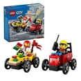 thumbnail image 1 of Set LEGO City Pack de Coches de Carreras: Pizza vs. Camión de Bomberos 60458, 1 of 4