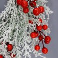 thumbnail image 4 of Holiday Time 20IN Frosted Pine With Red Berries Wreath, 4 of 4