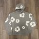 thumbnail image 1 of Sudadera con capucha a juego con estampado de flores, sudadera con capucha holgada para hombres y mujeres, traje de sudadera para hombres, 1 of 5