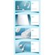 thumbnail image 4 of Ventilador De Cuello, Ventilador Personal Portátil, Ventilador Portátil Sin Aspas, Recargable De 3 Velocidades, Ventilador De Cuello Que Funciona con Pilas para Hombres Y Mujeres Versión 202, 4 of 5