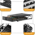 thumbnail image 4 of HFHOME Coffee Pod Holder Drawer for Nespresso Vertuo Capsules, 50-Capsule Metal Storage Organizer, Black, 4 of 7