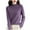 Purple, variant on KKBOTIVE Sweaters for Women Comfort Pullover Fall Winter Casual Crewneck Sweater Dressy Long Sleeve Fashion Tops ( Blue Size: L )