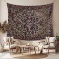 thumbnail image 2 of Boho Vintage Tapestry for Bedroom Wall Hanging Tapestry, Modern Geometric Abstract Art Aesthetics Ceiling Backdrop Tapestries Poster Blanket Wall Decor for Teens Room Living Room Dorm 59" x 90", 2 of 8