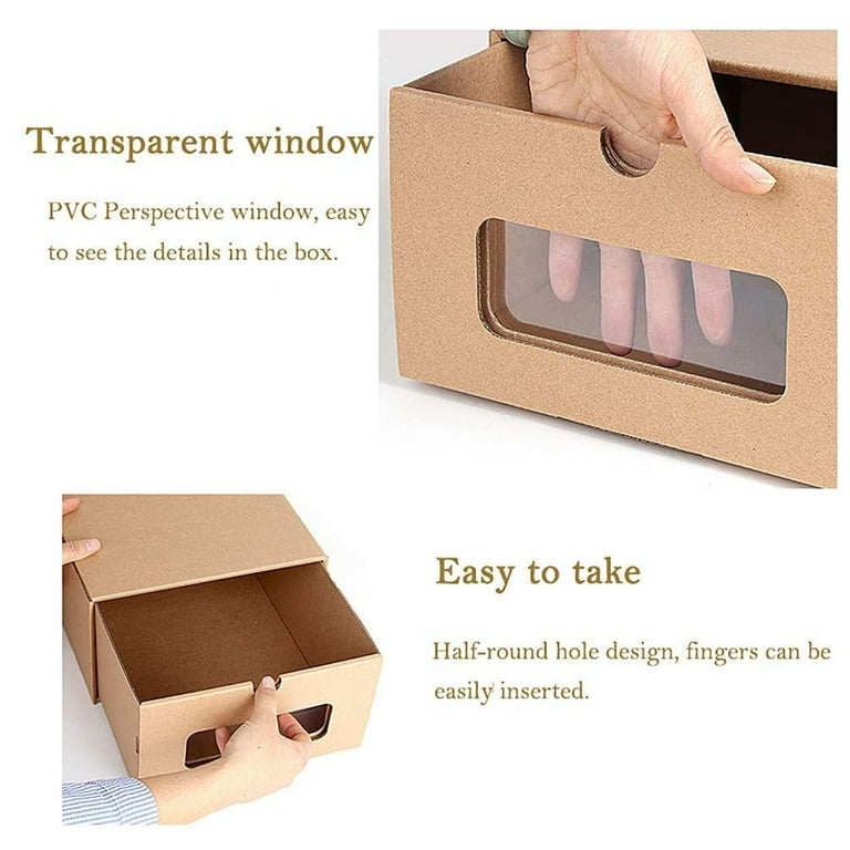 Cardboard shoe sale box
