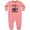Mauve, variant on Off Roading Girls Mudding Cute Baby Fleece Romper