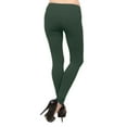 thumbnail image 3 of Vivian's Fashions Long Leggings - Cotton, Misses Size (Green, L), 3 of 3