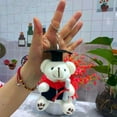 thumbnail image 6 of TOPRenddon Graduation Bear Plush Toy with Detachable Doctoral Cap – 12cm Keepsake Stuffed Animal for Grads, Car Accessory, Keychain Charm | Bachelor’s Gown Gift for College, High School, 6 of 8