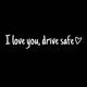 thumbnail image 5 of I Love You Driving Safe Mirror Sticker Drive Safe I Love You Sticker With Heart For Rearview Mirror And Window Vinyl Decal Car Accessories And Driver Gift Fathers Day Gifts, 5 of 8