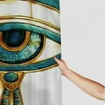 thumbnail image 3 of Orinice Egyptian Eye Symbol Bathroom Decor Set with Hooks, Luxurious Graphic Print Polyester Fabric Fashion Shower Curtain Set, Chic Modern Design, Multi Size Colorful 60x72, 3 of 7