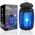 thumbnail image 2 of Autbye L&aacute;mpara para Mosquitos, Matamosquitos con luz LED para Exteriores, Trampas de Mosquitos, Trampa de Moscas, Antimosquitos Electrico con Enchufe para Interiores, Exteriores, Patios y J, 2 of 8