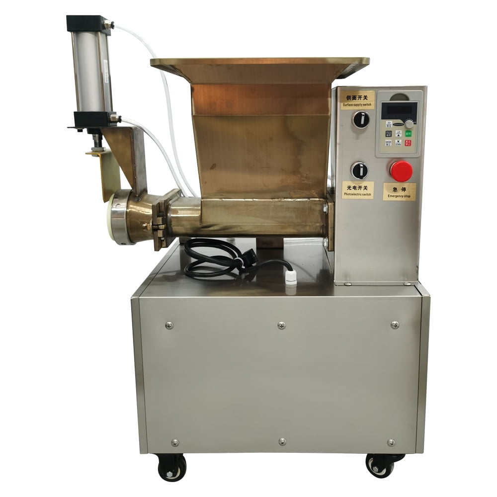 Pneumatic Dough Divider Cutter Electric Dough Ball Maker Automatic Dough Dividing Cutting Machine Pastry Dough Lump Spacer 0.03oz-17.6oz 110V