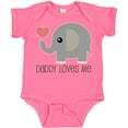 thumbnail image 3 of Inktastic Daddy Loves Me Boys or Girls Baby Bodysuit, 3 of 5