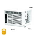 thumbnail image 3 of Whirlpool 6,000 BTU 115V Window Air Conditioner with Remote Control, WHAW061CW, 3 of 17