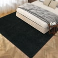 thumbnail image 2 of HOMERRY 11' x 15' Large Area Rug for Living Room, Non Slip Backing High Pile Rug Shaggy Fluffy Area Rug for Bedroom Fuzzy Floor Carpet for Office, Black, 2 of 6