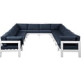 thumbnail image 2 of Meridian Furniture Nizuc Navy Outdoor Patio Modular Sectional, 2 of 8