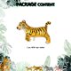 thumbnail image 2 of uds globos de tigre Baby Shower Wild One Safari Zoo Jungle tema cumpleaños fiesta globo decoración suministro Sincero  Hogar, 2 of 3