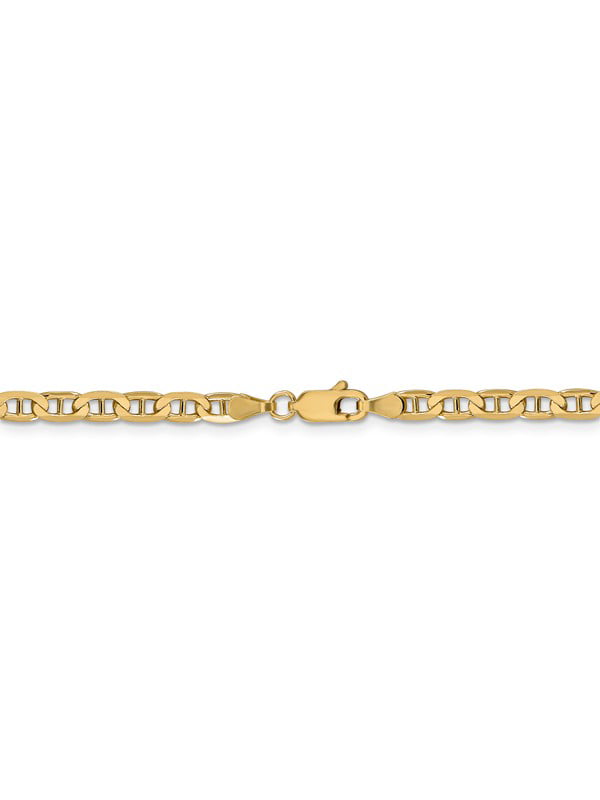 10 kt Yellow Gold Leslie's 10k 2.4mm Flat Anchor Chain Length 8 in