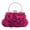 Hot Pink, variant on Womens Clutch Purse,3D Rose Flower Satin Elegant Mini Evening Handbag,for Women,for Wedding Party Prom Formal Use
