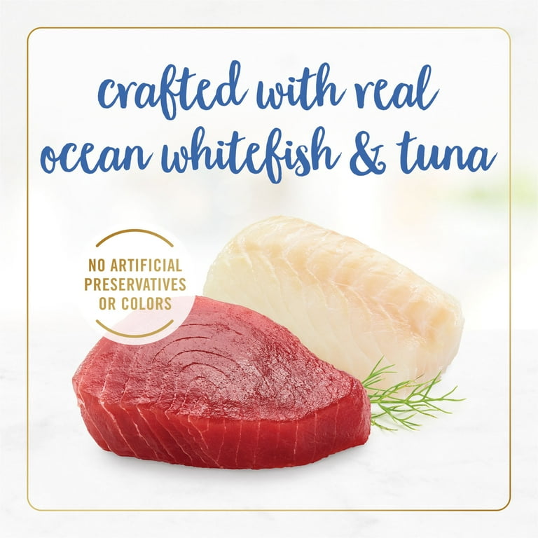 Purina Fancy Feast Savory Ocean Whitefish and Tuna Feast in Gourmet Gravy Wet Cat Food Walmart