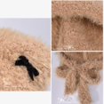thumbnail image 3 of Brilliant Winter Hats for Women with Ear Flaps Women Plaid Printed Faux Bucket Hat Warm Windproof Baggy Stretch Winter Soft Caps Wrap Fisherman Hat Brown, 3 of 3
