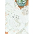 thumbnail image 3 of Mystic Echoes Cotton Quilted Round Reversible Placemats Set of 6, 17", 3 of 5