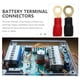 thumbnail image 2 of Conectores de batería de terminal de anillo de crimpado de cable eléctrico de cobre eléctrico 20 pares, 2 of 6