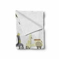 thumbnail image 2 of Hipster Soft Flannel Fleece Throw Blanket, Variety of Scooters in and Pleasant Design Bike Riding Wheels Transportation, Cozy Plush for Indoor and Outdoor Use, 50" x 60", Multicolor, by Ambesonne, 2 of 6