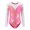 Pink, variant on Long Sleeves ​Shiny Gymnastics Sport Training Dancewear Ballet Leotards For Little Girls