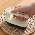 thumbnail image 2 of Brosse à Chaussures, Brosse de Nettoyage Domestique à Poils Souples pour Chaussures et Lessive, Outil de Récurage Multifonction pour Vêtements et Usage Domestique, 2 of 6
