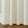 thumbnail image 4 of Home Soft Things Dodoma Linen Blended Curtain Set 2 Panels with 2 tiebacks - Beige - 38" x 84", 4 of 5