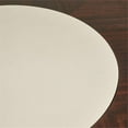 thumbnail image 6 of Michael Amini Paris Chic Round Wood & Marble Dining Table in Porcelain/Espresso, 6 of 7