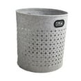 thumbnail image 2 of Cesta de lavandería Cesta de almacenamiento de almacenamiento Hollow Hollow Organizador de soporte de almacenamiento Gran Hamper para de la, 2 of 8