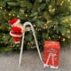thumbnail image 2 of 60CM Automáticamente Santa Claus escalada eléctrica doble escalera música ornamento juguetes Navidad decoración de fiesta en casa niños, 2 of 5